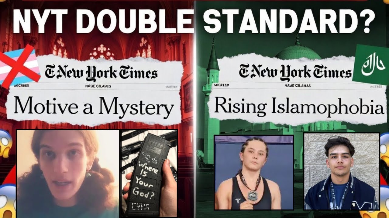 Outrageous Double Standard: Trans Church Shooter “Mystery” vs Mosque Attack “Islamophobia” Outrageous Double Standard: Trans Church Shooter “Mystery” vs Mosque Attack “Islamophobia”