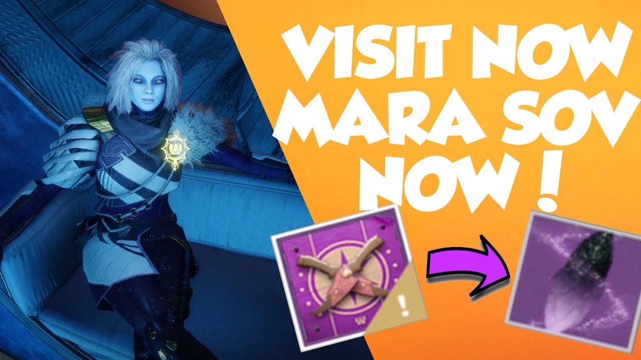 Destiny 2 - Mara Sov vs. Ghost Scene!  Oracle Offering