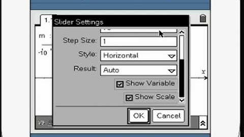 TI-Nspire Mini-Tutorial: Exploring the Slope-Intercept Form