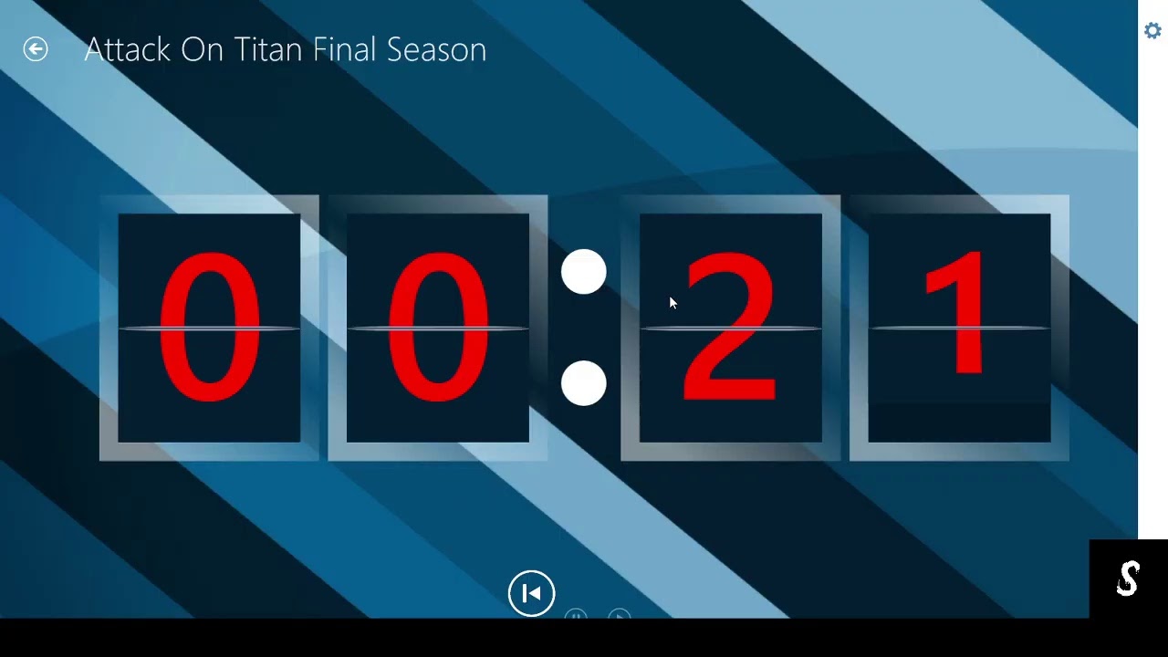 Attack on Titan Final Season Countdown - YouTube