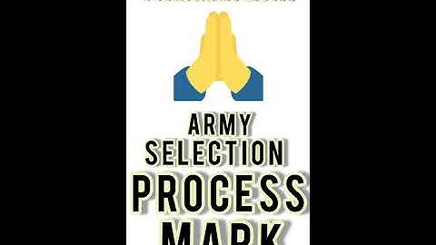 ARMY SELECTION PROCESS 🇮🇳 MARK IN TAMIL/SHORT