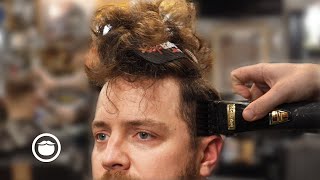 First Haircut in 9 Months Transformation | The Dapper Den