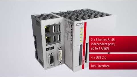 CX2000 Embedded PC | Multi-core performance on DIN rail