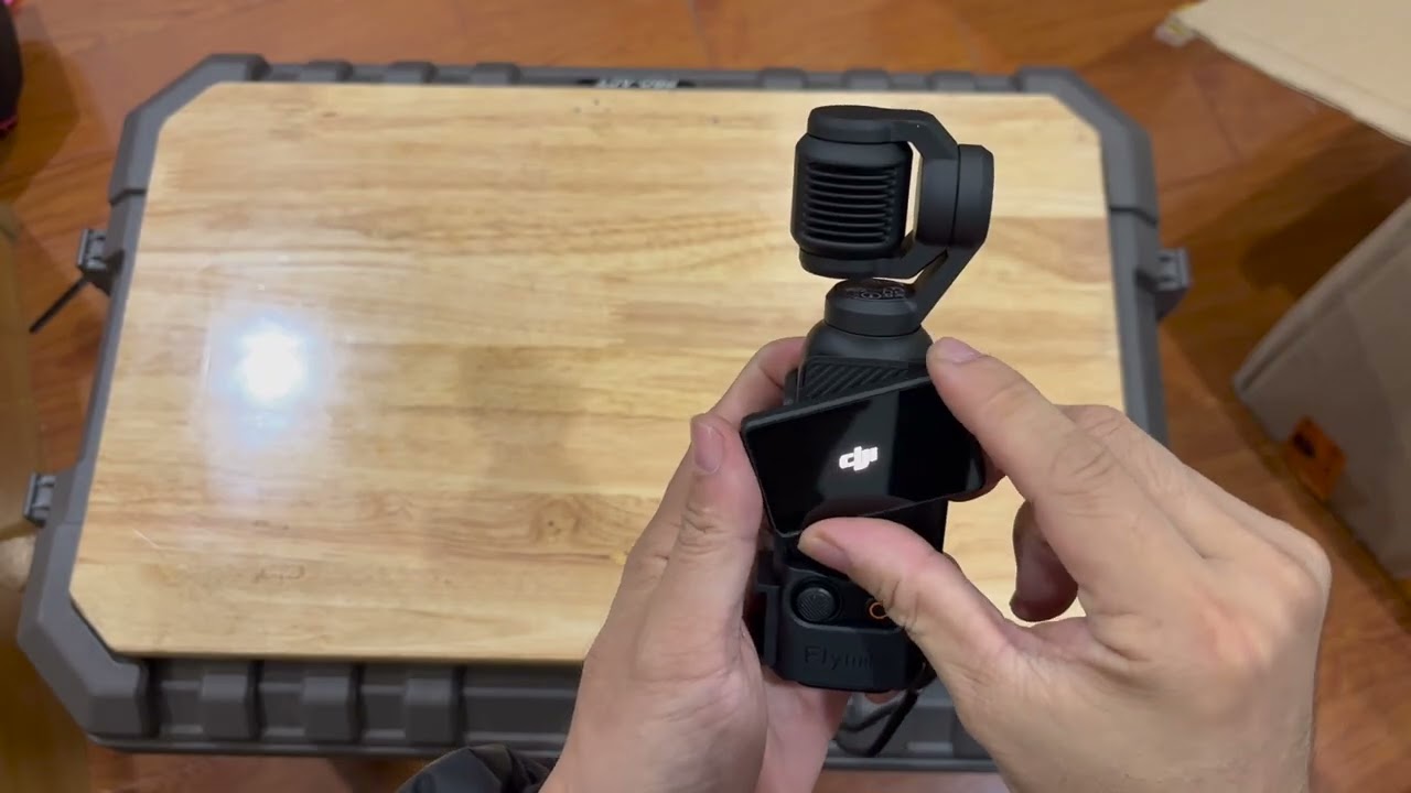 Outline Video Đã tìm ra cách không hỏng màn hình DJI Pocket 3