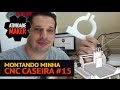 Montando minha CNC Caseira #15 - Desenhando, Gerando o g-Code (SketchUcam) e Fresando