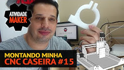 Montando minha CNC Caseira #15 - Desenhando, Gerando o g-Code (SketchUcam) e Fresando