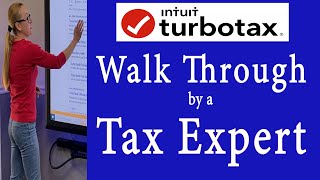 TurboTax  - April 2024, Income Tax deadline. How to file your taxes online. Tutorial, walkthrough. screenshot 4