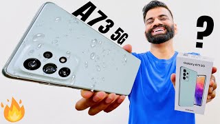 Samsung Galaxy A73 5G Unboxing & First Look - Fresh Flagship Feel🔥🔥🔥