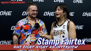 Stamp Fairtex talks ONE Fight Night 20, Denice Zamboanga clash