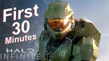 Halo Infinite Campaign : First 30 minutes | INTRO [4K]