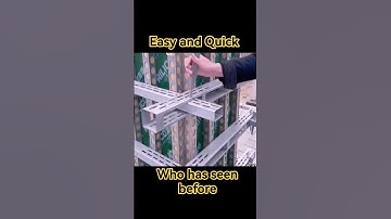 easy and quick formwork installation #shorts #youtubeshorts #formwork #construction #column