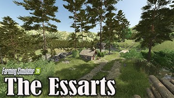 MOUNTAIN RETREAT! THE ESSARTS?! NEW MOD MAP! (TOUR/REVIEW!) Farming Simulator 25
