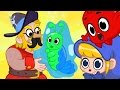 The Pirates steal Aqually! Morphle Super hero Magic Pet toy animations for kids!