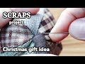 Christmas gift idea┃Simple & Easy Scraps project ┃Handstitch #HandyMum