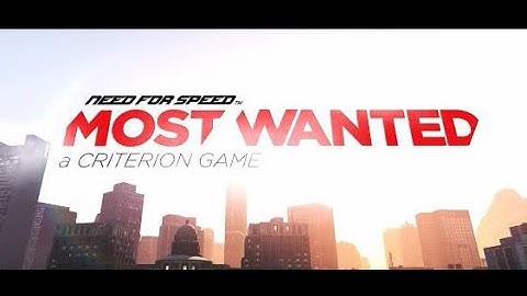 Opening NFS MW (Need For Speed Most Wanted: Limited Edition) 2012 | Start Game + First Race