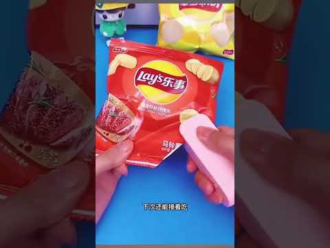 Plastic Heat Bag Sealer Food Packaging Sealing Machine Portable Snack Bag Sealing Clip Kitchen