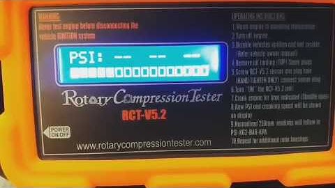 RCTV5.2 DIGITAL HANDHELD ROTARY COMPRESSION TESTER
