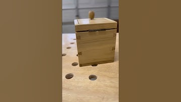 Dovetail box #shorts #youtubeshorts #woodworking #handmade #usamade #viral