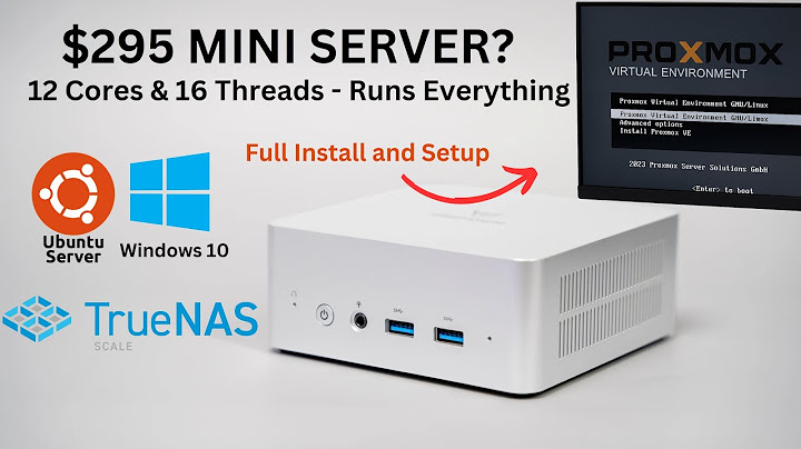 I Built a Powerful Home Server with a $295 MiniSForum Mini PC