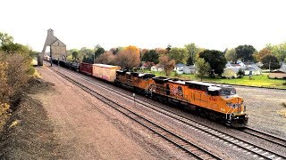 UP 6741 West - DeKalb Coaling Tower on 10-27-2018