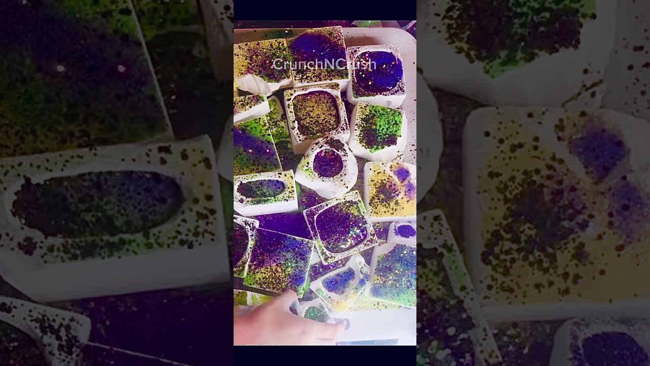 Mardi Gras Crush 💛💜💚 BOMBS GALORE and fresh chalk!! Sand and glitter ✨