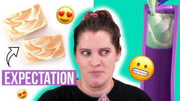 I Joined A Soap Making Challenge Club + The Clamshell Swirling Technique | Royalty Soaps