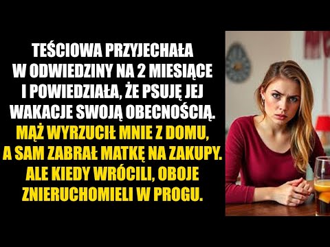 Teściowa przyjechała w