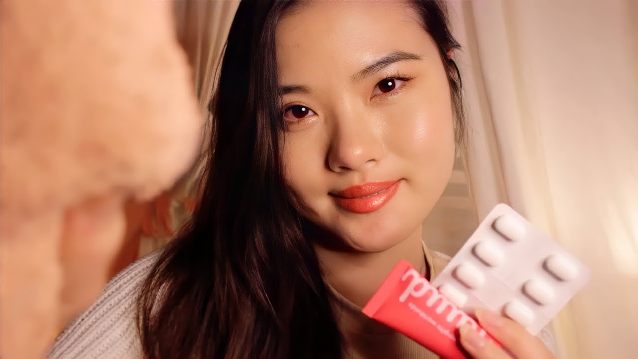 ASMR~Taking Care of You While you're Sick (Personal Attention, Close Up)