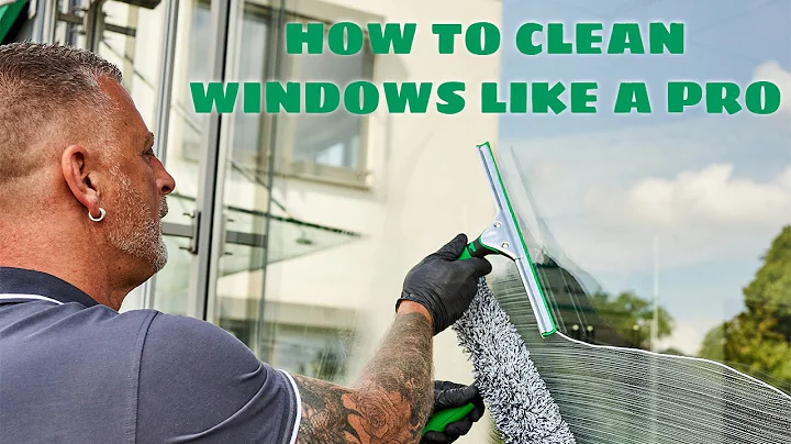 Learn How To Wash Windows With The "S" Technique Like a Pro! Window Cleaning Technique of the Pros! - DayDayNews