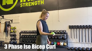 3 Phase Isometric Bicep Curl