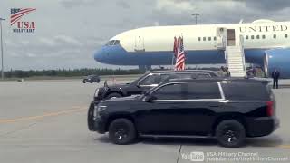 President Trump Using C 32 Boeing 757 As Air Force One