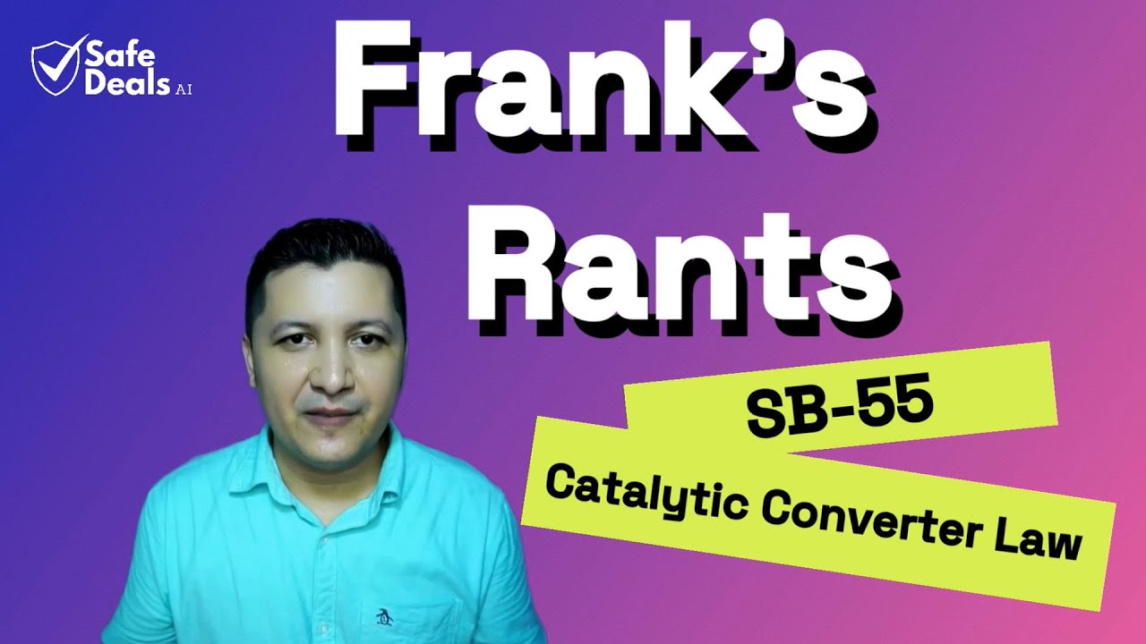 Here's your Solution to Catalytic Converter Law - DealerXT