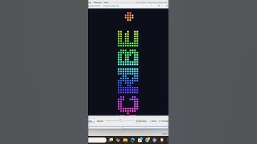 Java Swing LED Ticker | Glowing Text Animation #shorts