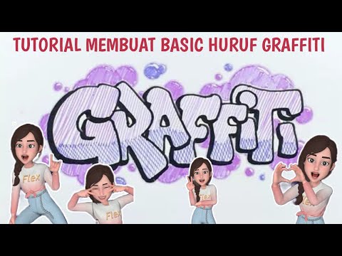 Video: Cara Menulis Huruf Grafiti