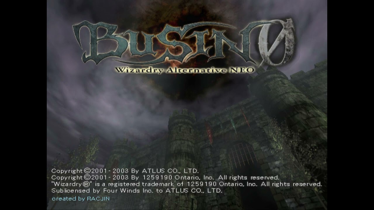 BUSIN 0 ~Wizardry Alternative~ BGM - Prologue 【30分間耐久】 - YouTube