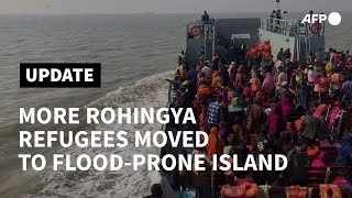 Details Rohingya refugees in Bangladesh relocated to flood-prone island | AFP Guide