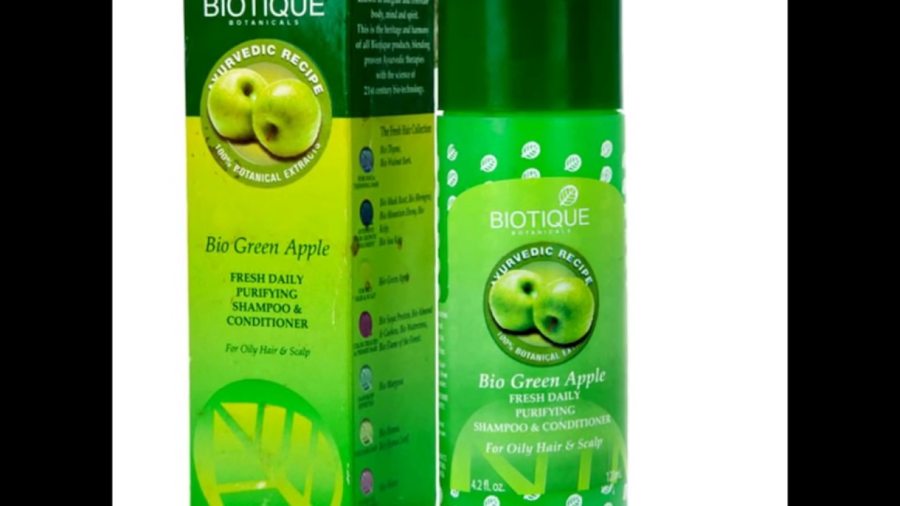 Bio Apple - Biotique Green Apple Fresh Daily Purifying Shampoo & Conditioner