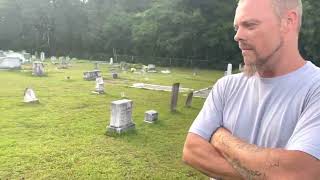 Emf detector and voice box app at cemetery