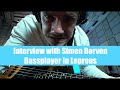 Capture de la vidéo Interview With Simen Børven. Bassplayer In Leprous!