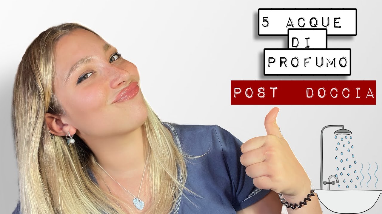 Acque profumate post doccia 🚿
