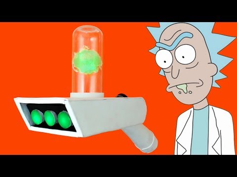 PORTAL GUN aus RICK AND MORTY - SELBERBAUEN | Creative Minds