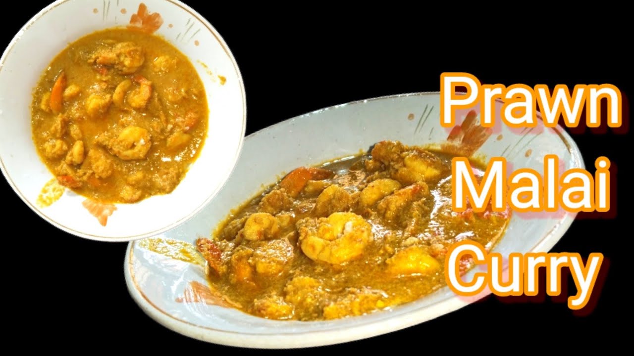Prawn malai curry Bengali chingrir malaikari recipe Sonu's Swad