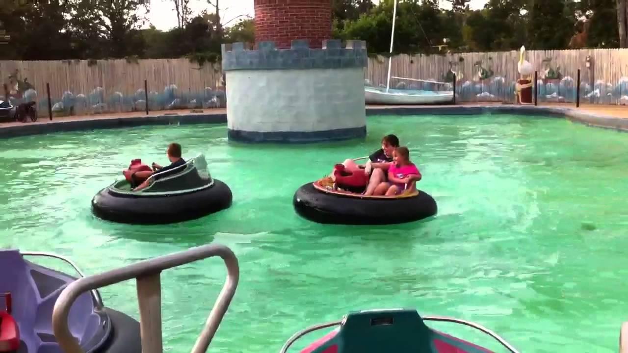 Bumper Boats at Fire Mountain, Tyler Texas YouTube