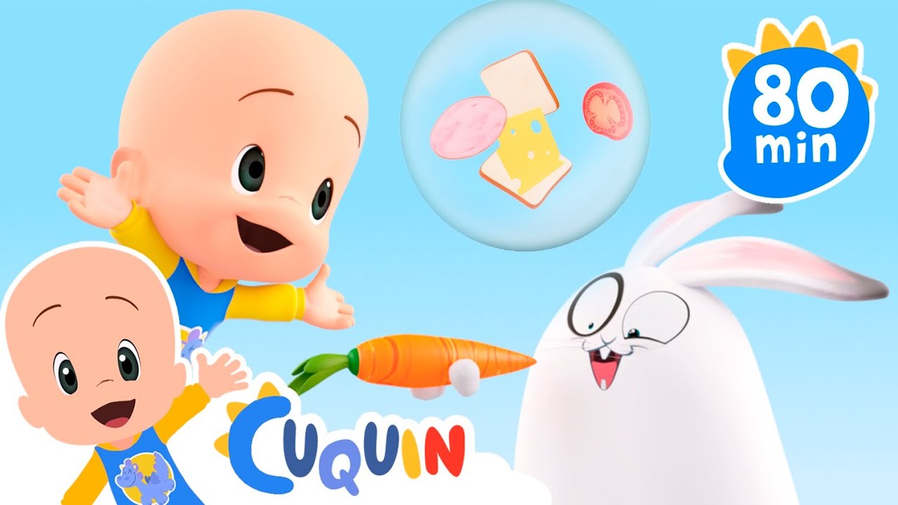 🥪🥕 Learn about food and colors with Cuquin and his Bubble picnic | Educational videos | Cocotoons