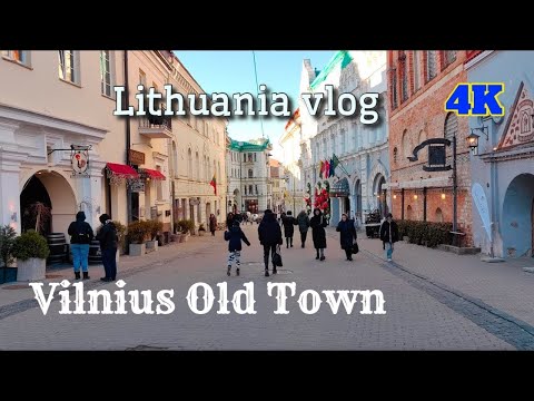 Lithuania vlog: Exploring Lithuania's Capital City in Vilnius Old Town and Vilnius Gates of Dawn 4K