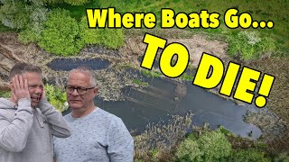 The SECRET Boat Graveyard Where Boats Go To DIE! Ep. 156.