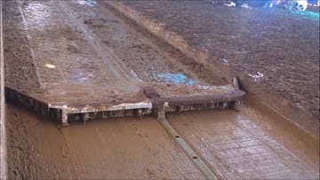 Dairy Farm Automatic Manure Scraper System By The Micro Dairy UAE