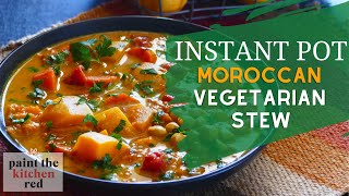 Instant Pot Moroccan Vegetarian Stew - Delicious and Healthy Recipe!