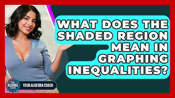 What Does The Shaded Region Mean In Graphing Inequalities? - Your Algebra Coach