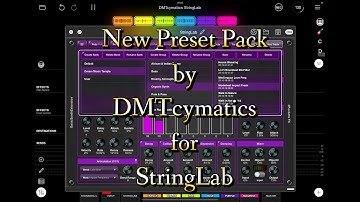 StringLab Digital String Modeling Synth - New Preset Pack by DMTcymatics - Let